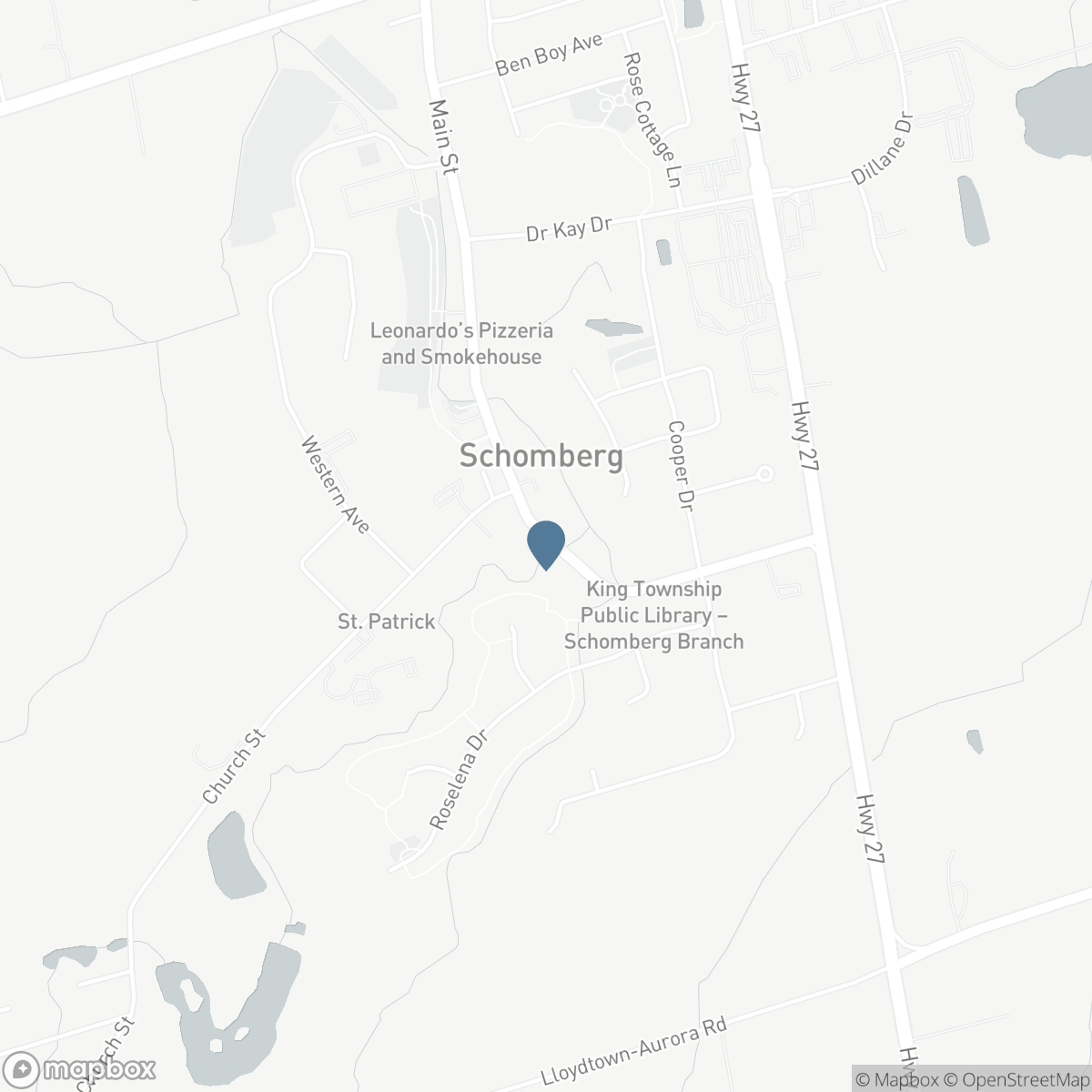 137 MAIN STREET, Schomberg, Ontario L0G 1T0